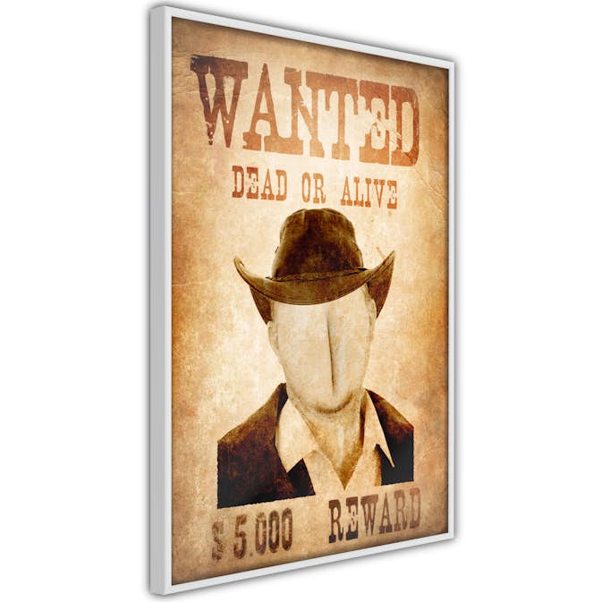 Poster Artgeist Affisch Wanted