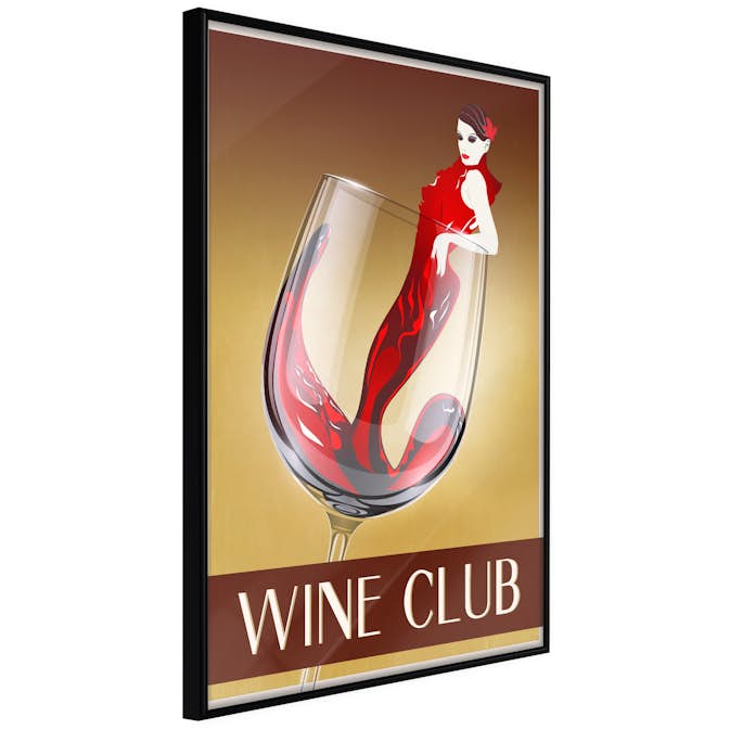 Poster Artgeist Affisch Wine Club