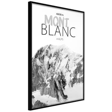 Poster Artgeist Affisch Mont Blanc