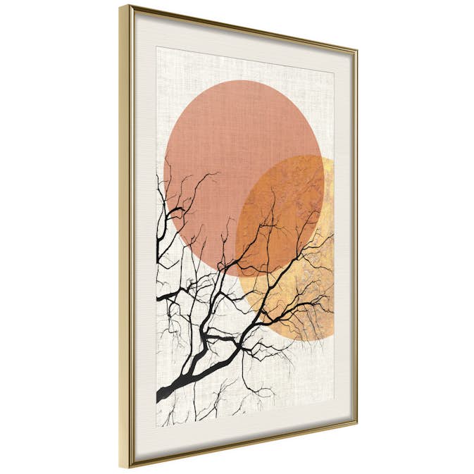 Poster Artgeist Affisch Double Moon