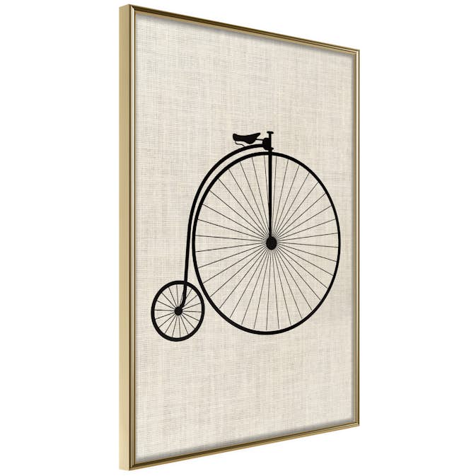 Poster Artgeist Affisch Vintage Bicycle