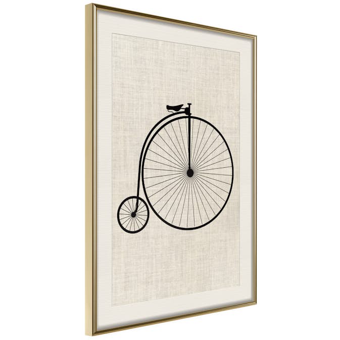 Poster Artgeist Affisch Vintage Bicycle