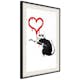 Poster Artgeist Affisch Love Rat