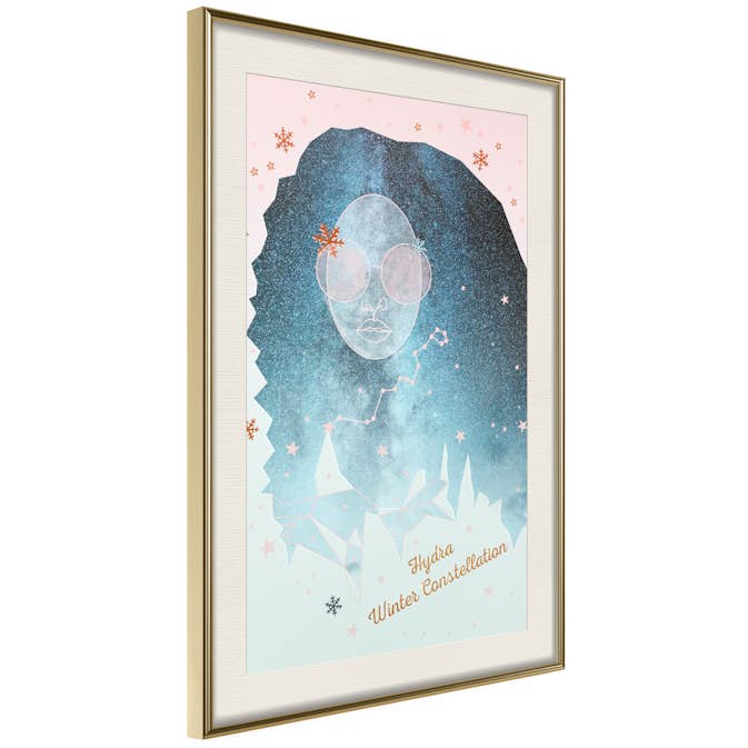 Poster Artgeist Affisch Hydra Winter Constellation