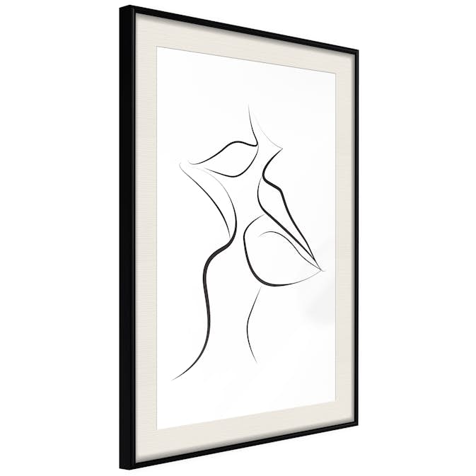 Poster Artgeist Affisch First Kiss