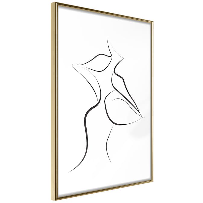 Poster Artgeist Affisch First Kiss