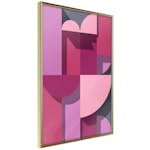 Poster Artgeist Affisch Abstract Home