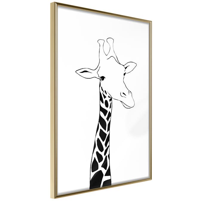 Poster Artgeist Affisch Plaid Neck