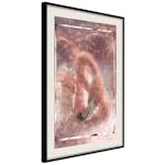 Poster Artgeist Affisch Space Flamingo