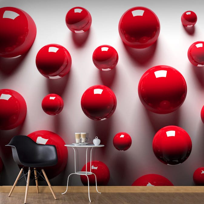 Fototapet Arkiio Red Balls