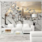 Fototapet Arkiio Ny City Behind The Wall