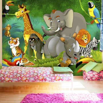 Fototapet Arkiio Colourful Safari