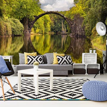 Fototapet Arkiio Självhäftande Devil'S Bridge In Kromlaugermany