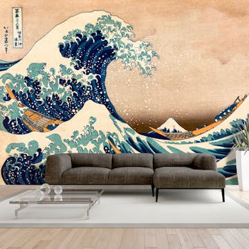 Fototapet Arkiio Hokusai: The Great Wave Off Kanagawa Reproduction