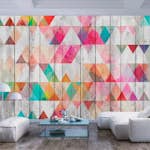 Fototapet Arkiio Rainbow Triangles