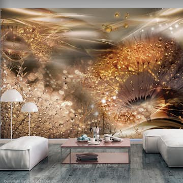 Fototapet Arkiio Dandelions' World Gold