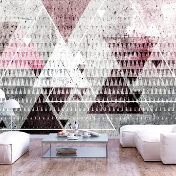 Fototapet Arkiio Självhäftande Triangles