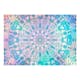 Fototapet Arkiio Självhäftande Girly Mandala Blue