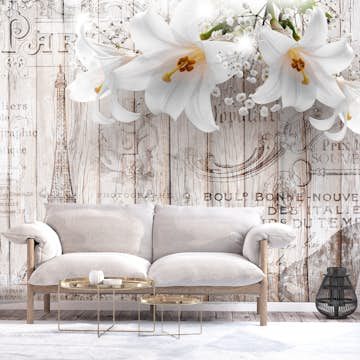 Fototapet Arkiio Självhäftande Parisian Lilies