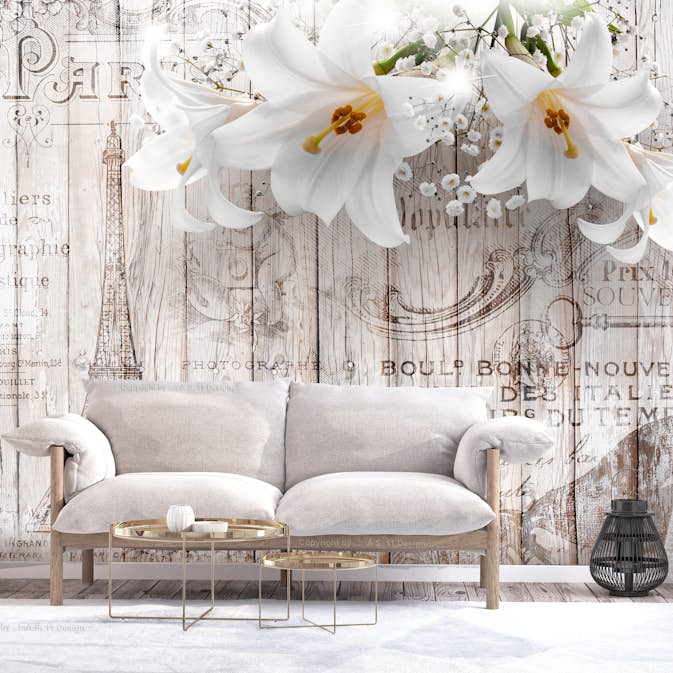 Fototapet Arkiio Självhäftande Parisian Lilies