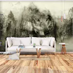 Fototapet Arkiio Mountain Predator Beige