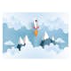 Fototapet Arkiio Rocket in the Clouds