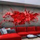 Fototapet Arkiio Red Ink Blot