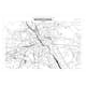 Fototapet Arkiio Warsaw Map