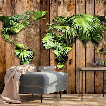 Fototapet Arkiio Självhäftande Jungle Of The World