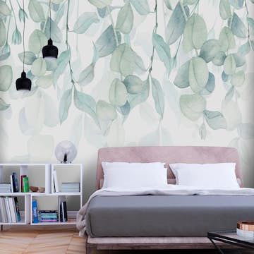 Fototapet Arkiio Pastel Flora Självhäftande