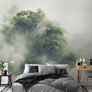 Fototapet Arkiio Foggy Amazon Självhäftande