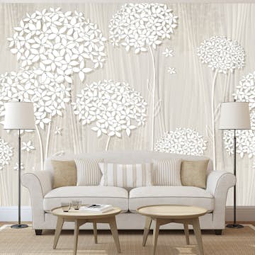 Fototapet Arkiio Creamy Daintiness