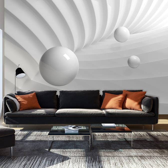 Fototapet Arkiio White Symmetry