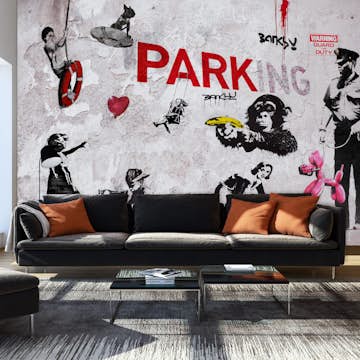 Fototapet Arkiio Banksy Graffiti Diveristy