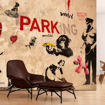 Fototapet Arkiio Banksy Range Of Variety