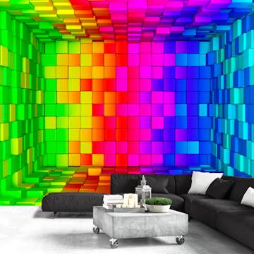 Fototapet Arkiio Rainbow Cube