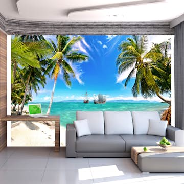 Fototapet Arkiio Självhäftande Lost Ships