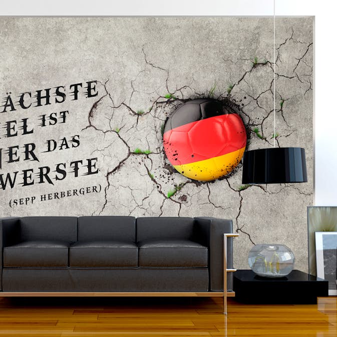 Fototapet Arkiio Das Nächste Spiel Ist Immer Das Schwerste Sepp Herberger