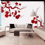 Fototapet Arkiio Red Bush