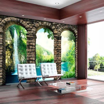 Fototapet Arkiio Mysterious Waterfall