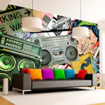 Fototapet Arkiio Graffiti Girl