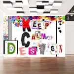 Fototapet Arkiio Keep Calm And Design