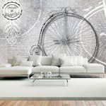 Fototapet Arkiio Vintage Bicycles Black And White