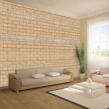 Fototapet Arkiio Brick With Ornaments