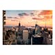 Fototapet Arkiio New York: The Skyscrapers And Sunset