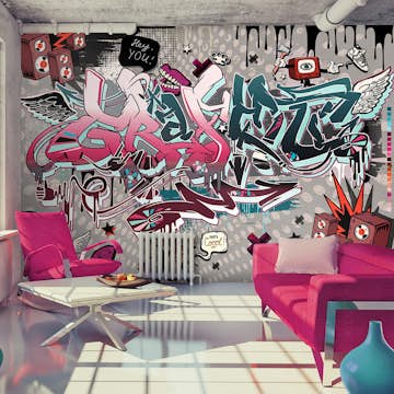 Fototapet Arkiio Graffiti: Hey You!