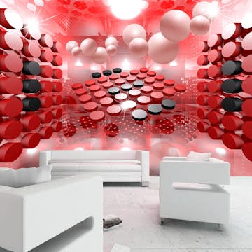 Fototapet Arkiio Playing In Red And Black