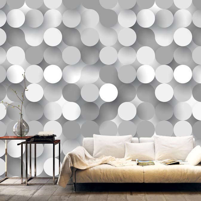 Fototapet Arkiio Silver Net