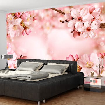 Fototapet Arkiio Självhäftande Magical Cherry Blossom