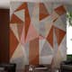 Fototapet Arkiio Triangles composition 50x1000 cm